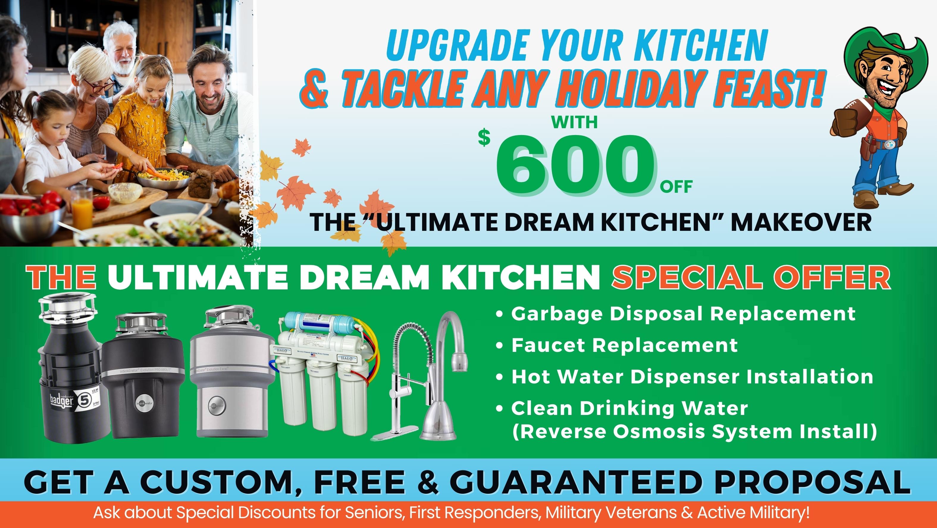 The Ultimate Dream Kitchen Special Offer